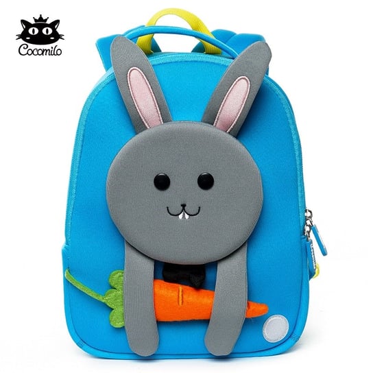 Plecak dla przedszkolaka dla dzieci niebieski Cocomilo Królik jednokomorowy Cocomilo