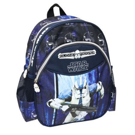 Plecak dla przedszkolaka dla dzieci niebieski Star Wars jednokomorowy Eurocom