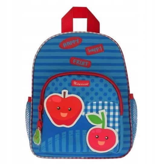 Plecak dla przedszkolaka dla dzieci niebieski Vadobag owoce jednokomorowy Vadobag