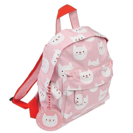 Plecak dla przedszkolaka dla dzieci różowy Rex London kotek jednokomorowy Rex London