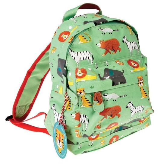 Plecak dla przedszkolaka dla dzieci zielony Rex London jednokomorowy Rex London
