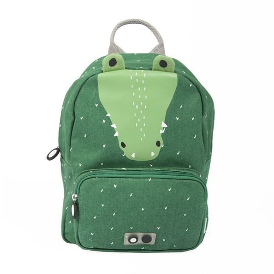 Plecak dla przedszkolaka dla dzieci zielony Trixie Baby krokodyl jednokomorowy Trixie Baby