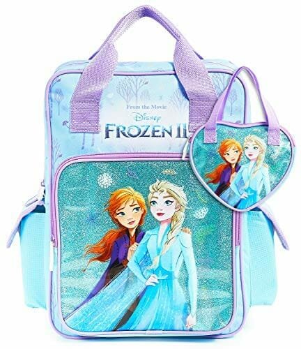 Plecak dla przedszkolaka dla dziewczynki błękitny Disney Kraina Lodu Disney