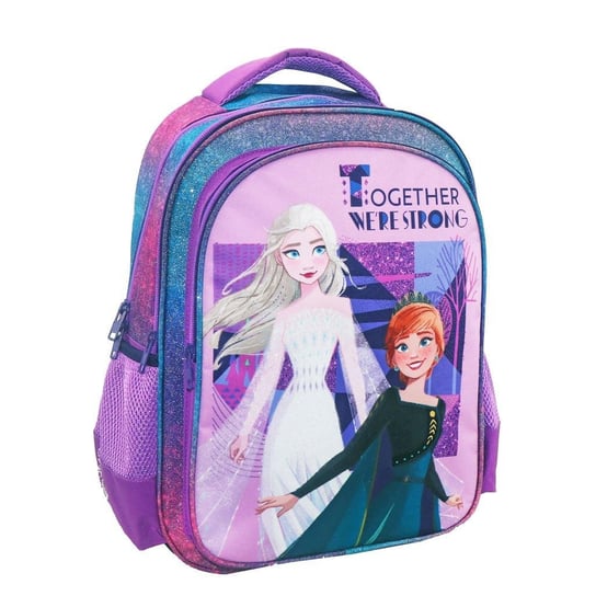 Plecak dla przedszkolaka dla dziewczynki Diakakis Kraina Lodu bajkowy dwukomorowy Diakakis