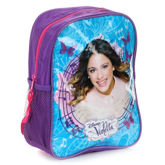 Plecak dla przedszkolaka dla dziewczynki Fioletowy Paso Violetta jednokomorowy Paso