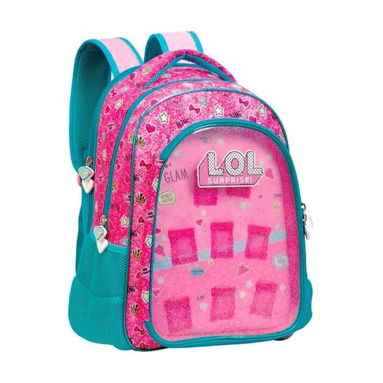 Plecak dla przedszkolaka dla dziewczynki różowy L.O.L. Surprise L.O.L. Surprise! L.O.L. Surprise L.O.L. Surprise