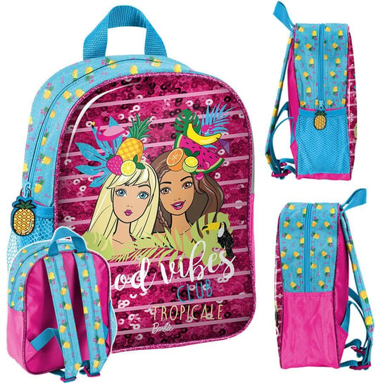 Plecak dla przedszkolaka dla dziewczynki różowy Paso Barbie Paso