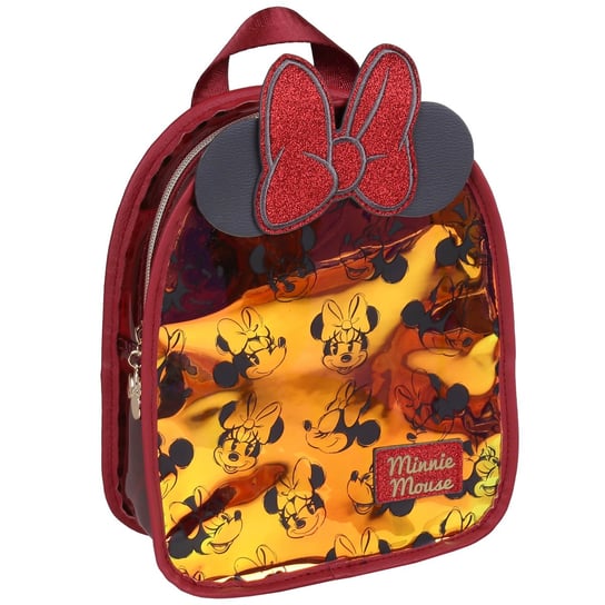 Plecak dla przedszkolaka dziewczynki bordowy Disney Disney