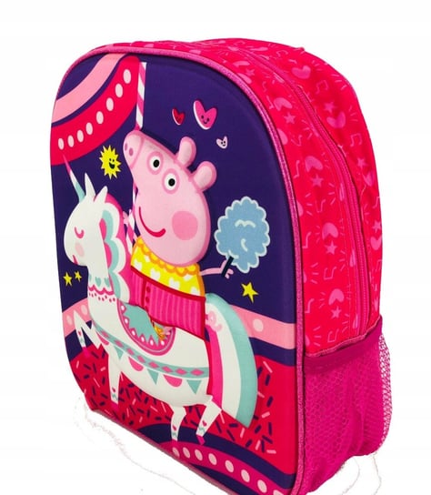 Plecak dla przedszkolaka dziewczynki Cerda Świnka Peppa 3d Cerda