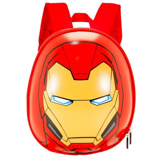 Plecak dla przedszkolaka dziewczynki i chłopca czerwony Alicante Iron Man Alicante