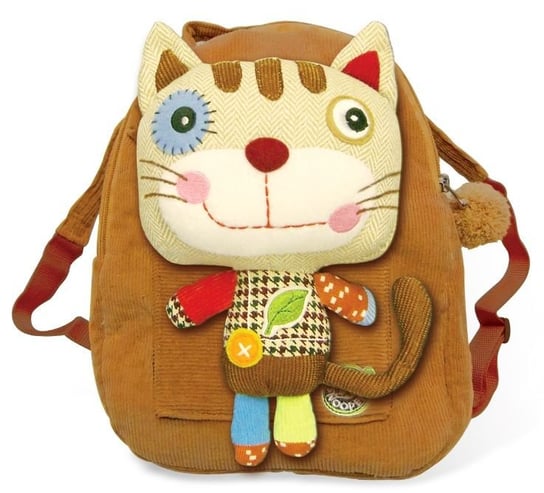Plecak dla przedszkolaka dziewczynki i chłopca EcoSnoopers kot EcoSnoopers