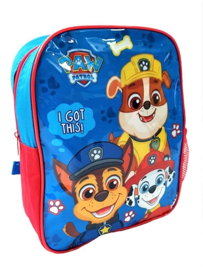 Plecak dla przedszkolaka dziewczynki i chłopca niebieski Nickelodeon Psi Patrol Nickelodeon