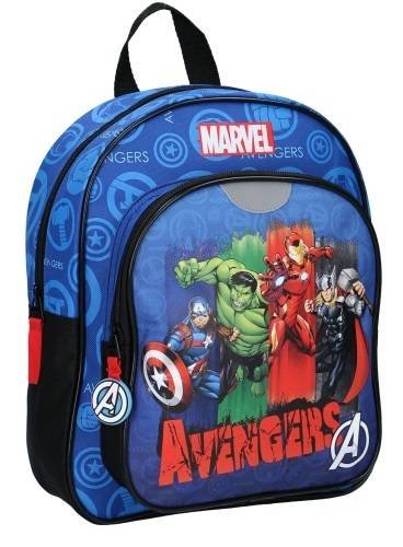 Plecak dla przedszkolaka dziewczynki i chłopca niebieski Vadobag Avengers Vadobag