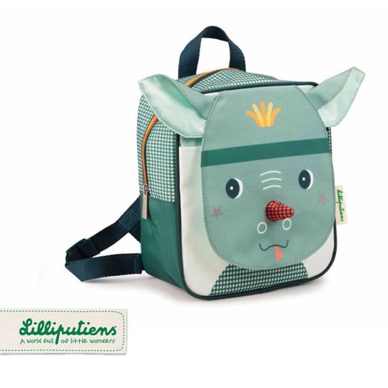 Plecak dla przedszkolaka dziewczynki i chłopca zielony Lilliputiens Lilliputiens