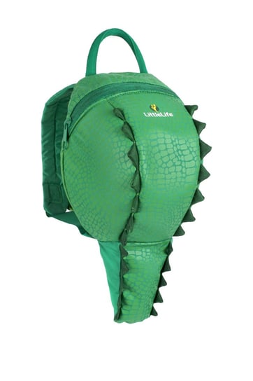 Plecak dla przedszkolaka dziewczynki i chłopca zielony LittleLife jednokomorowy LittleLife