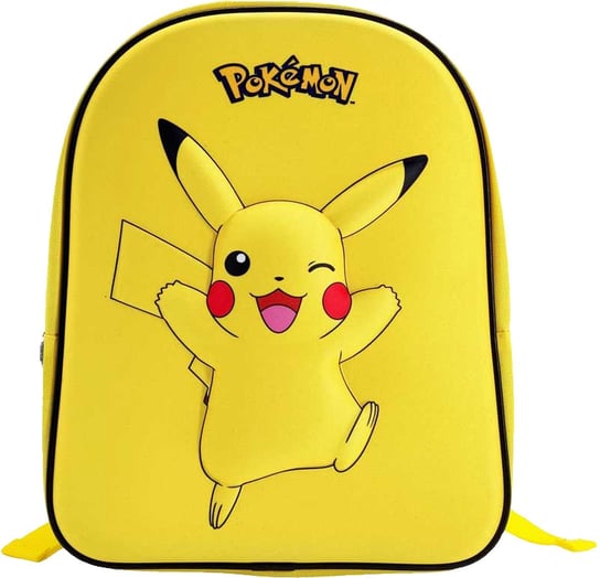 Plecak dla przedszkolaka dziewczynki i chłopca żółty Pokemon La Plume Dorée