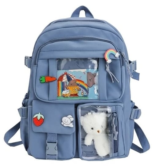 Plecak dla przedszkolaka dziewczynki niebieski i chłopca Inna marka