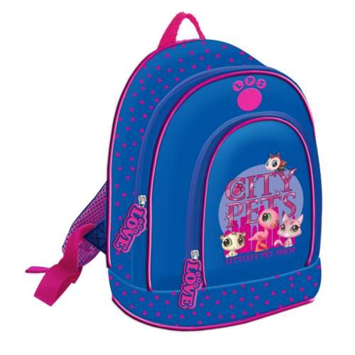 Plecak dla przedszkolaka dziewczynki niebieski Starpak Littlest Pet Shop Starpak