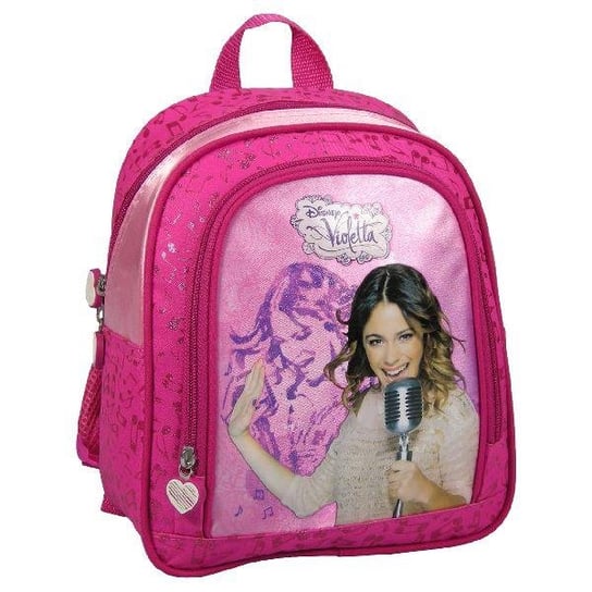 Plecak dla przedszkolaka dziewczynki różowy Derform dwukomorowy Derform