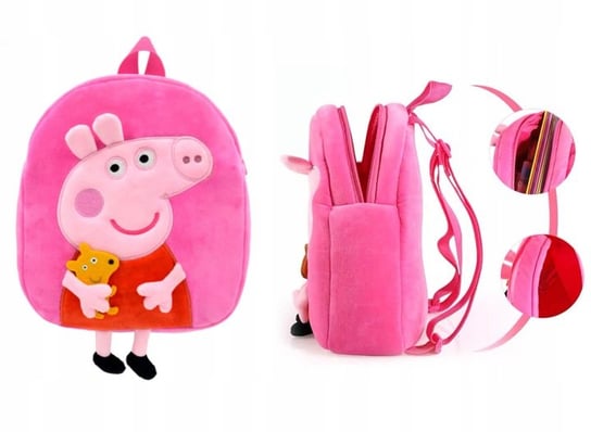 Plecak dla przedszkolaka dziewczynki różowy Frahs Frahs