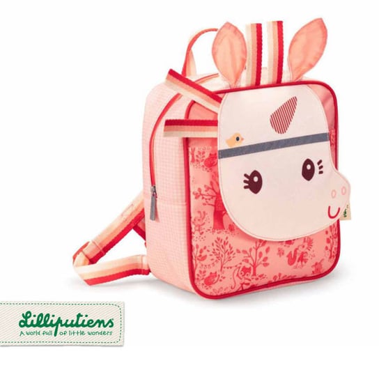 Plecak dla przedszkolaka dziewczynki różowy Lilliputiens Lilliputiens