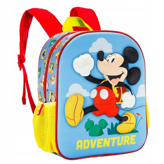 Plecak dla przedszkolaka Mickey Wypukły 3D Karactermania