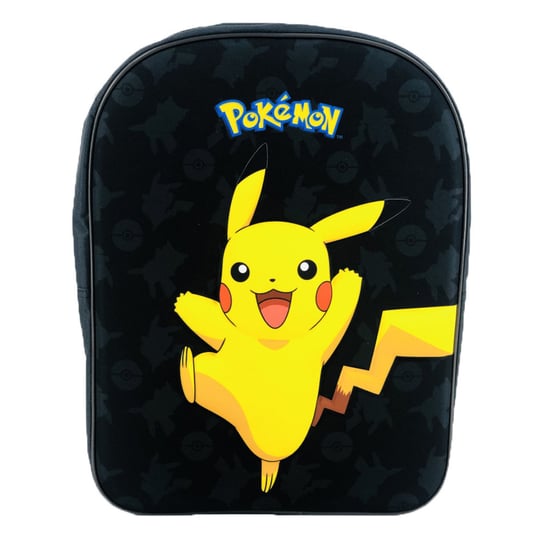 Plecak dla przedszkolaka Pokemon Pikachu czarny Pokemon