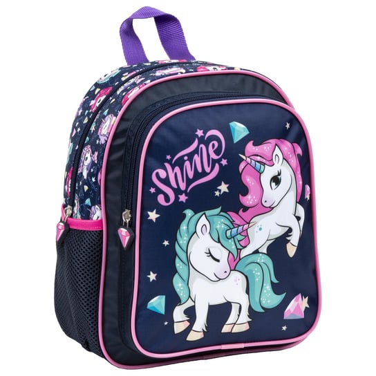 Plecak dla przedszkolaka różowy BackUp jednokomorowy BackUp