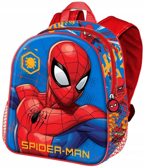 Plecak dla przedszkolaka Spiderman Wypukły 3D Karactermania