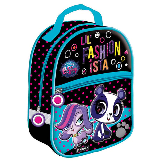 Plecak dla przedszkolaka  Starpak Littlest Pet Shop jednokomorowy Starpak