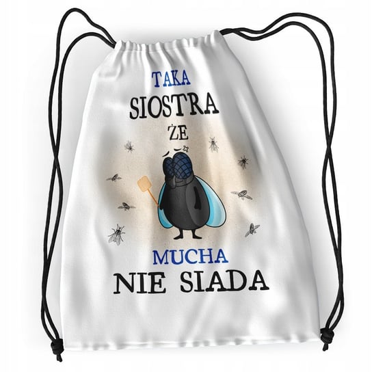 Plecak Dla Siostry Sportowy Szkolny Worek Torba z Nadrukiem ze Zdjęciem Inna marka