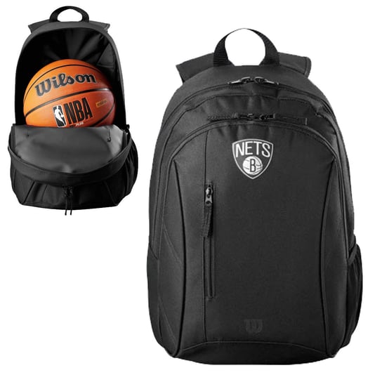 Plecak do koszykówki Wilson NBA Team Brooklyn Nets - WZ6015002 Wilson