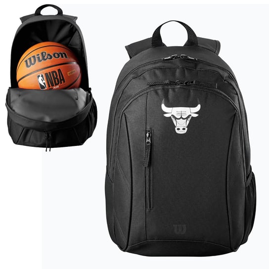 Plecak do koszykówki Wilson NBA Team Chicago Bulls - WZ6015003 Wilson