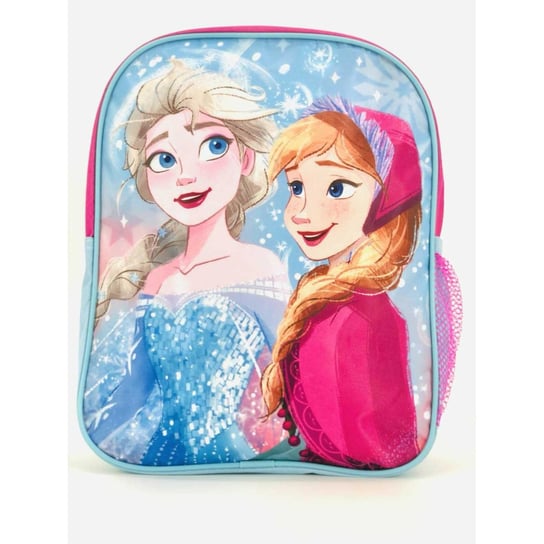 Plecak do przedszkola Frozen Anna Elsa błękitny różowy Setino