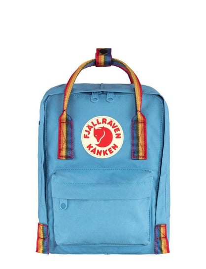 Plecak Fjallraven Kanken Rainbow Mini - air blue / rainbow pattern Fjallraven