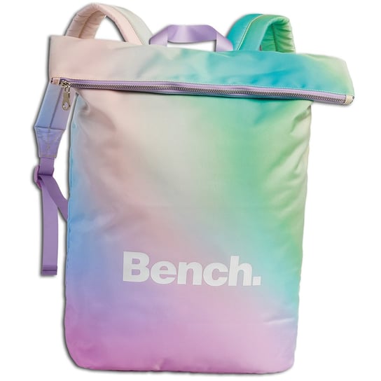Plecak miejski dziewczęcy kolorowy/wielokolorowy nylonowy ORI314Q Bench