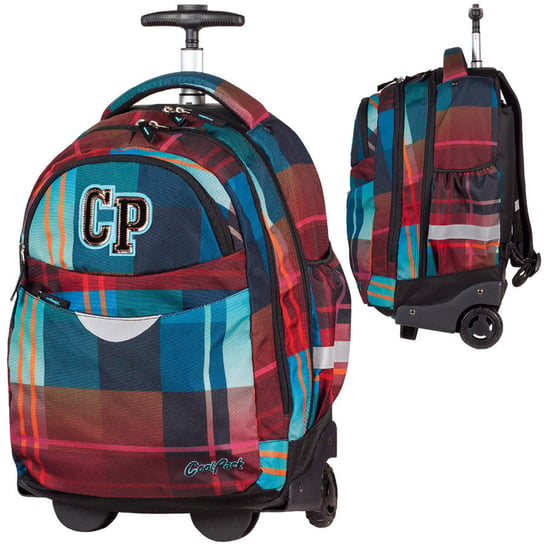 Plecak młodzieżowy na kółkach Coolpack Rapid Maroon 59367CP CoolPack
