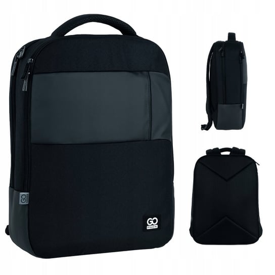 Plecak Młodzieżowy Szkolny Czarny Na Laptop Gopack GoPack