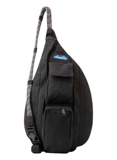Plecak Na Jedno Ramię Kavu Mini Rope Bag - Black Inna marka