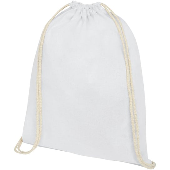 Plecak Oregon wykonany z bawełny o gramaturze 140 g/m² ze sznurkiem ściągającym KEMER