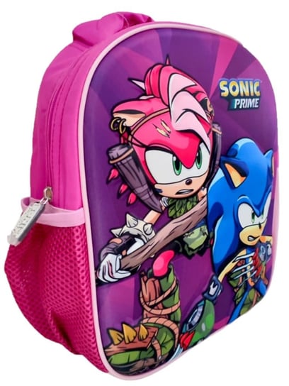 Plecak plecaczek przedszkolny 3D Sonic Prime Limitowana Edycja Inna marka