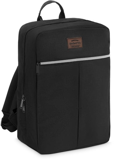 Plecak Podróżny Czarny Unisex 40X20X25, Plecak Do Samolotu, Zg834 Zagatto