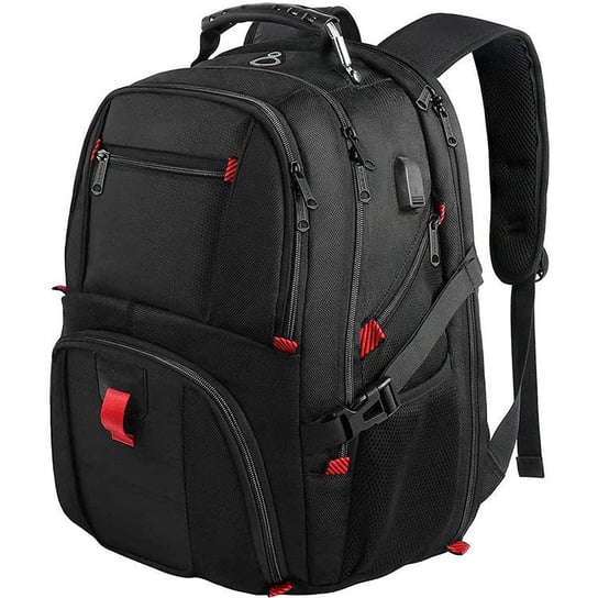 Plecak podróżny MATEIN z przegrodą na laptopa 17,3”, kolor czarny, 49x38x26 cm MATEIN