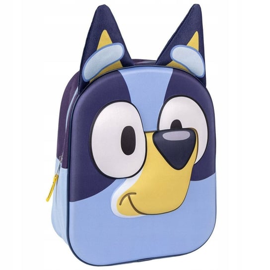 Plecak Przedszkolny 3D Piesek Bluey Z Uszami Oryginalny Plecaczek Cerda
