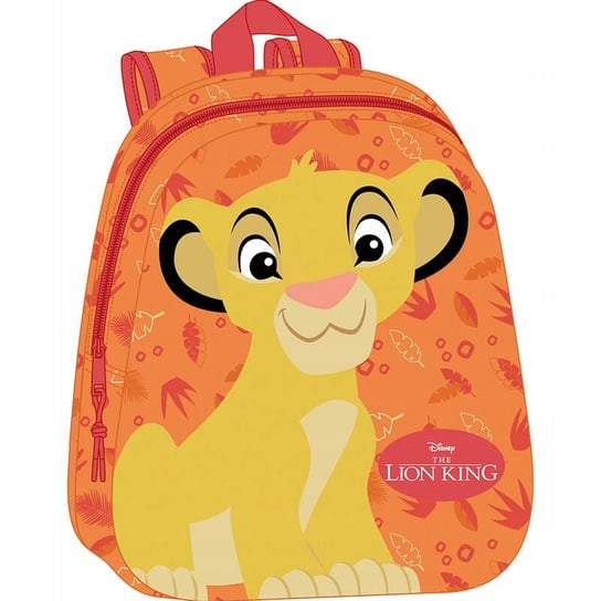 plecak przedszkolny wycieczkowy Simba Król Lew wypukły 3D SAFTA