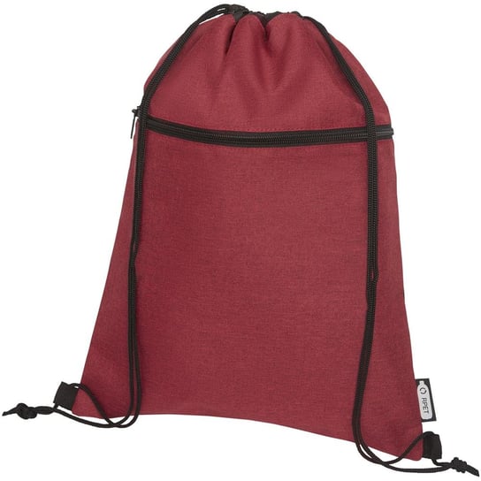 Plecak Ross z plastiku z recyclingu Czerwony KEMER