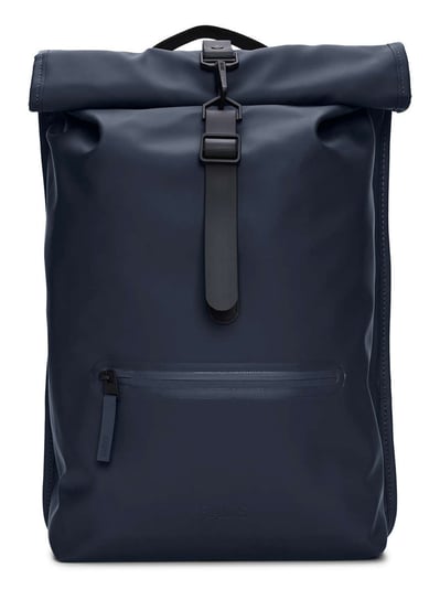 Plecak Rowerowy Rains Rolltop Rucksack - Navy Inna marka