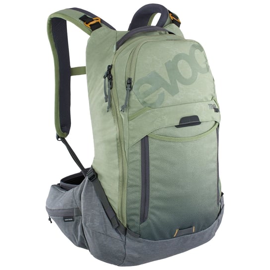 Plecak rowerowy z protektorem Evoc Trail Pro 16L light olive/carbon grey 100118327 L/XL EVOC