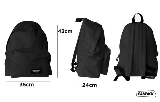 Plecak Sampack czarny Inna marka