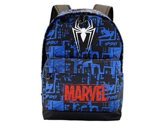 Plecak Spiderman Sky-FAN HS, niebieski, 18 x 30 x 43 cm, pojemność 22 l Inna marka